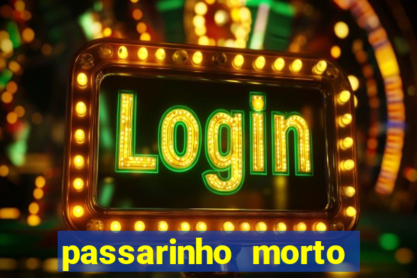 passarinho morto significado espiritual